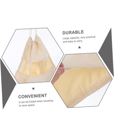 Beavorty hair dryer storage bag curly hair blow dryer travel jewelry pouch organizer bags for travel blow 32x28x0.6cm Beige - Buy Online on GoSupps.com