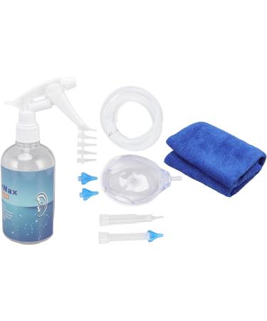 MIGONG Ear Cleaning Kit - 500ml Ear Washer Spray Bottle System for Effective Earwax Removal - Professional Ear Muff Included - Family Ear Care Set - Buy Online on GoSupps.com