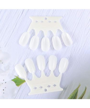 Mikinona 1 Set Demonstration Color Board Nail Art Tool Color Model Nail Color Display Tips Nail Polish Color Display Ring Nail Polish Rack Nail Color Display Sticks Manicure Tools Size 1 As Shown - Buy Online on GoSupps.com