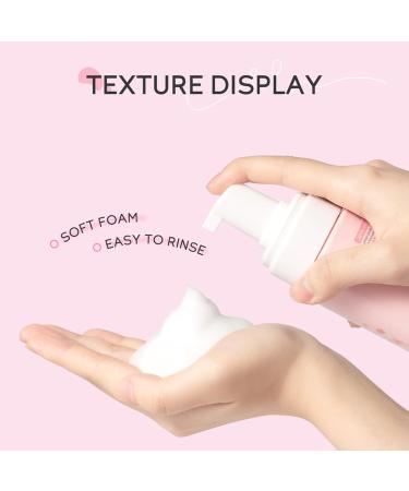 Foam Facial Cleanser 100ml Luminous Facial Cleanser for Dryness Moisturizing Makeup Stain Remover for Dormitory Home Travel Business Trips Vacation Tsuchiya - Buy Online on GoSupps.com