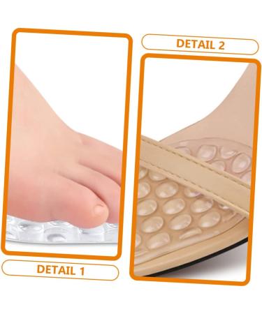 Buy Healvian 24 Pairs High Heel Forefoot Pads - Metatarsal Cushions for Women | Gel Massage Foot Pads for Sandals & Comfort - Buy Online on GoSupps.com