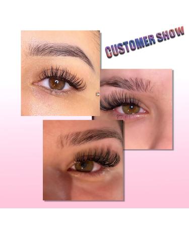 TDANCE Classic Flat Eyelash Extensions 0.15mm C Curl | 8-15mm Mixed Matte Individual Lashes for Salon Use - Buy Online on GoSupps.com