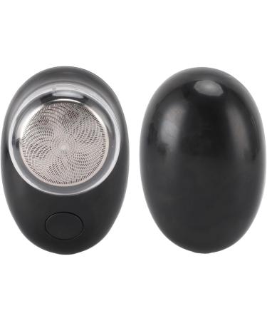 AUNMAS Electric Beard Clipper Trimmer - Battery Powered Portable Stainless Steel Cutter for Travel (Matte Black) - International Shipping Available - Buy Online on GoSupps.com
