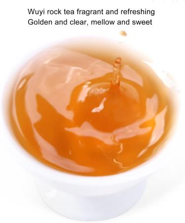 Qcwwy 150g/5.29oz Chinese Mount Wuyi Da Hong Pao Rock Tea Chinese Tea Traditional Natural Green Tea for Tea Lover Man and Woman - Buy Online on GoSupps.com