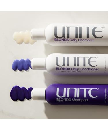 UNITE Hair BLONDA Daily Purple Conditioner - 8 fl. Oz - Buy Online on GoSupps.com