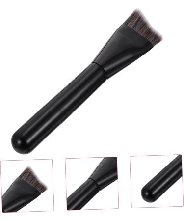 Didiseaon 1 Pc Makeup Brush Three-dimensional Contouring Bright Black Crease Brush Brochas Para Maquillaje Black Contouring Brush Smudge Brush Black Makeup The Brush Wooden Handle Fashion 16x3.5cm Black - Buy Online on GoSupps.com