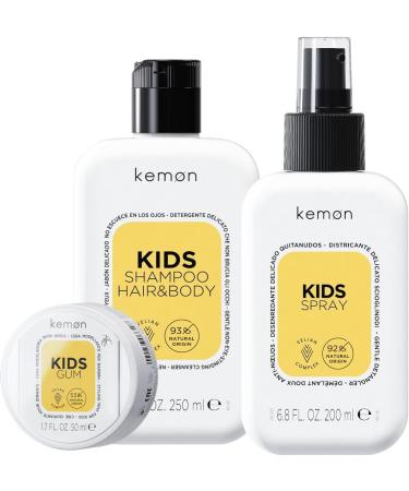 Kemon SpA Kemon Kids mild hair and body shampoo for children suitable for children from three years ideal for sensitive skin does not burn the eyes 250 ml - Buy Online on GoSupps.com