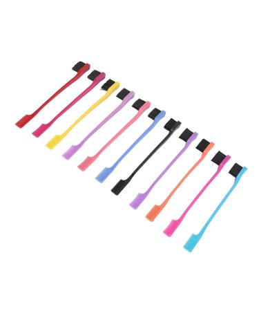 Double Ended Eyebrow Brush Comb | Soft Nylon Hair Makeup Grooming Tool | International Shipping Available - Buy Online on GoSupps.com