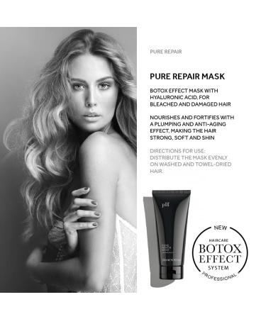 pH Labs Pure Repair Shampoo Mask & Detangler Set - Deep Repair with Hyaluronic Acid for Damaged Hair - Nourishing & Fortifying Trio - Buy Online on GoSupps.com