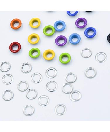 400 Sets Multi-Color Grommets Kit with Installation Tools - 3/16 Inch Metal Eyelets for Crafting, Repair, and Decoration - Buy Online on GoSupps.com