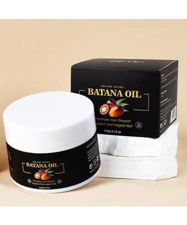 Raw Batana Oil for Hair Growth Pure Batana Oil Prevent Hair Loss Repairs Damaged Hair and Enhances Hair Thicknes Scalp and Hair Care for Women & Men - Buy Online on GoSupps.com
