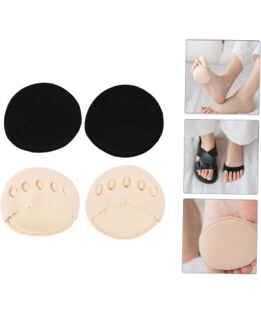 NOLITOY High Heel Socks & Insoles - 2 Pairs Seamless Forefoot Pads for Women | Comfort & Style for Fish Mouth Shoes - Buy Online on GoSupps.com