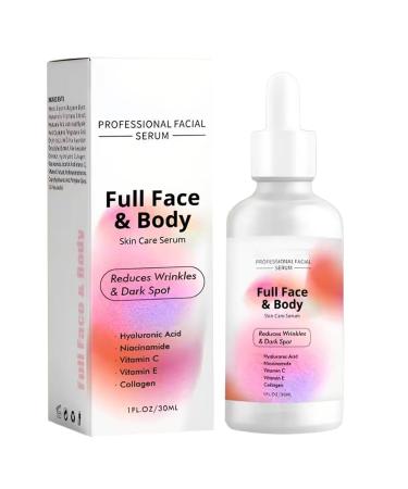 Skin Firming Solution Soothing Formula 30 ml Moisturizing Facial Drops Lifting Body Care Supports Skin Radiance For Lifting Beauty Barrier Care