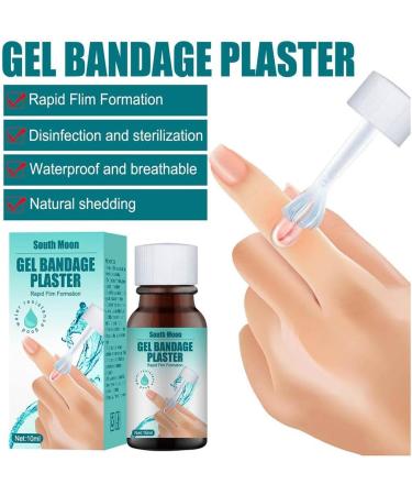 BTSEURY 10ml Liquid Bandage Gel: Waterproof & Breathable Skin Care Plaster - Buy Online on GoSupps.com