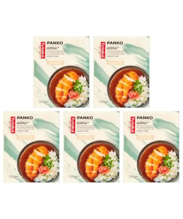 Yutaka Panko Japanese Style Breadcrumbs 300g (Pack of 5)
