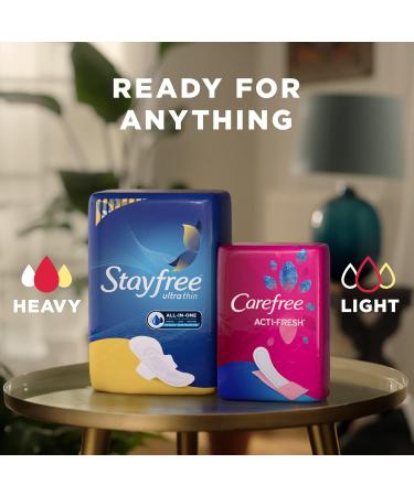 Stayfree Maxi Pads Super - 66 Count for Women | Absorbent Protection - Buy Online on GoSupps.com