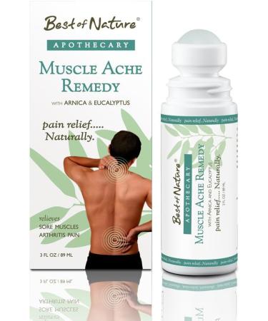 Best of Nature Muscle Ache Remedy - Fast Relief for Sore Muscles | Buy Internationally - Buy Online on GoSupps.com