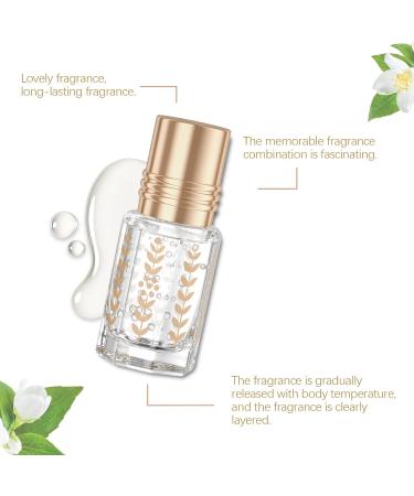 Musk Oil Perfume For Women Roll On Perfume Oils For Women Long Lasting Skin Musk Perfume Oil Floral Perfume Roller With Rose & Jasmine 6ml - Buy Online on GoSupps.com