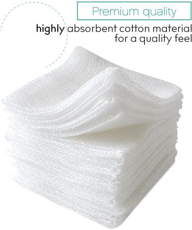 Medrull Non-Sterile Wound Dressings & Gauze Swabs - 8-Layer Compresses 10x10 cm (Pack of 100) - International Shipping Available - Buy Online on GoSupps.com
