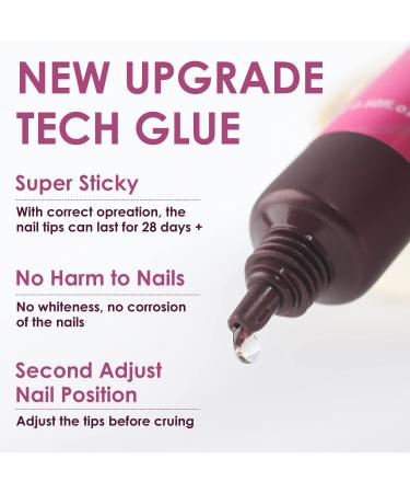 Melous Solid Gel Nail Glue for Acrylic Nail Tips | Long Lasting UV Gel for Nail Extensions | 1PCS - Buy Online on GoSupps.com