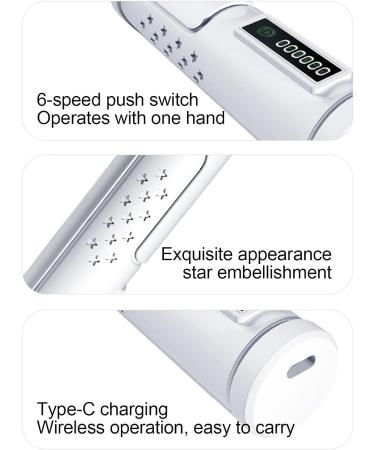 5 in 1 Electric Nail File USB Recharging Electric Nail Drill Adjustable Speed Cordless Manicure Machine Professional Portable Electric Manicure Pedicure Kit Beauty Care for Hands and Feet White - Buy Online on GoSupps.com