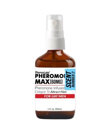 Maximum Strenght Gay Cologne Scent Number 2 - Pheromone Infused - 1 ounce - Buy Online on GoSupps.com