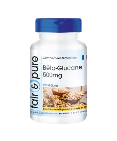 Fair & Pure - Beta-Glucan 500mg oats - vegan - 100% natural - 120 capsules