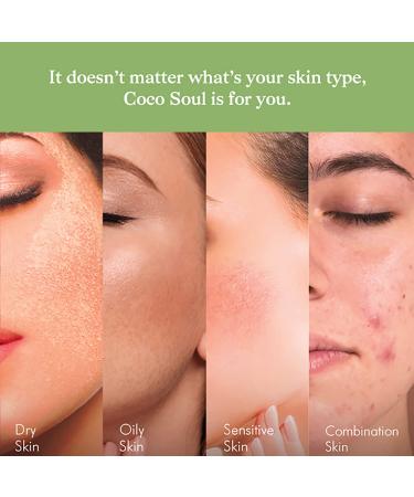 Jesica Face Scrub with Coconut & Ayurveda | Gentle Exfoliation & Deep Pore Cleansing | Tan Removal | Vegan & Free from Silicones Mineral Oil Parabens Sulphates | 100g - Buy Online on GoSupps.com