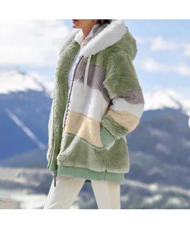 Shop Women's Oversized Teddy Fleece Jacket with Hood - Warm & Cozy Plus Sizes - Buy Online on GoSupps.com