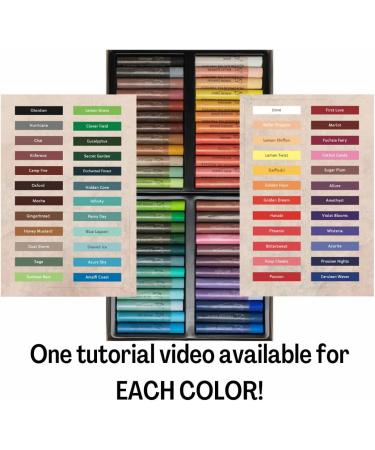 48-Piece Soft Oil Pastels Set - Professional Art Supplies for Drawing - Non-Toxic Classroom Set for Kids - Creamy Texture - Ideal for Artists - Buy Online on GoSupps.com