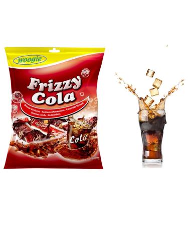 Woogie Frizzy Cola Fizzy Candies - Hard Caramels with Cola Flavor | 4 x 170g - Shop Internationally! - Buy Online on GoSupps.com