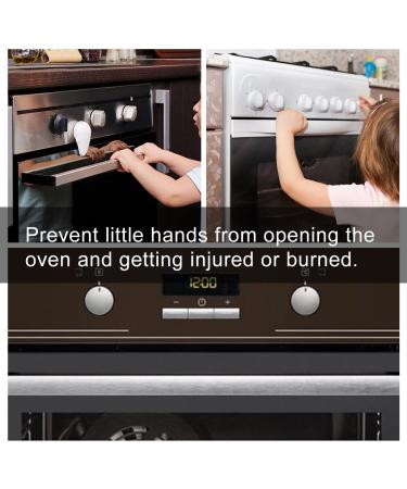 Obstate White Child Safety Door Lock for Oven Secure Your Kitchen & Protect Little Ones | 1 PC - Buy Online on GoSupps.com