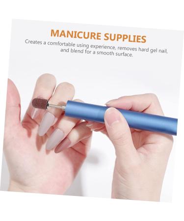 ABOOFAN 1 Set Nail Sand Ring Cap Nails Nails Cuticle Tools Manicure Supplies Polish Cuticle Sanding Bands for Nail Drill Nail Manicure Kit Manicure Accessory To Rotate Clean Nail 8x6cm Rosy - Buy Online on GoSupps.com