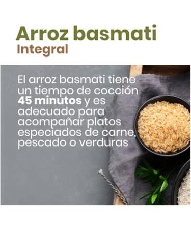 Organic wholemeal basmati rice 1 kg - Buy Online on GoSupps.com