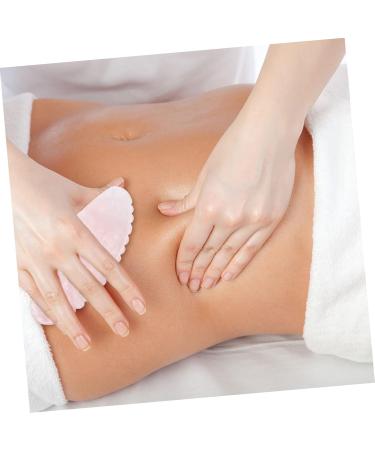 Healeved Scratching Board - Anti-Aging Gua Sha Plate & Crystal Scraping Tool for Face - Pink Jade Massage Board for Skin Care - Buy Online on GoSupps.com