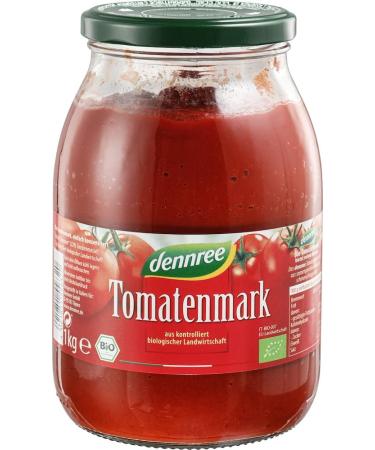 dennree organic tomato paste simply concentrated (1 x 1 kg)