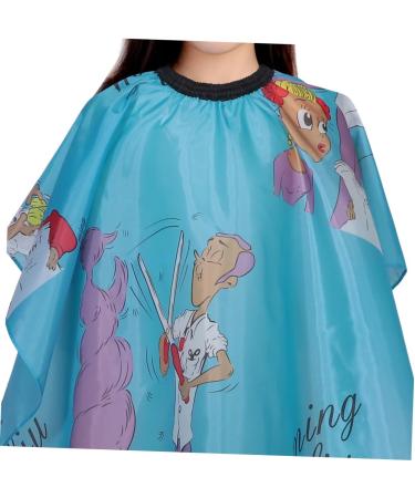 DOITOOL Children's Hair Cutting Cloth Toddler Shawl Hair Dye Pongee Material - Buy Online on GoSupps.com