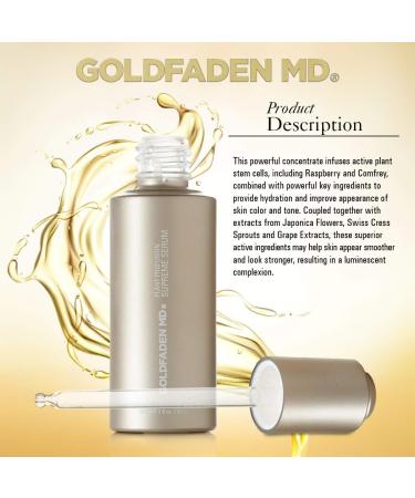 Goldfaden MD Plant Profusion Supreme Serum - 1 Ounce | Premium Anti-Aging Serum | Shop Internationally - Buy Online on GoSupps.com