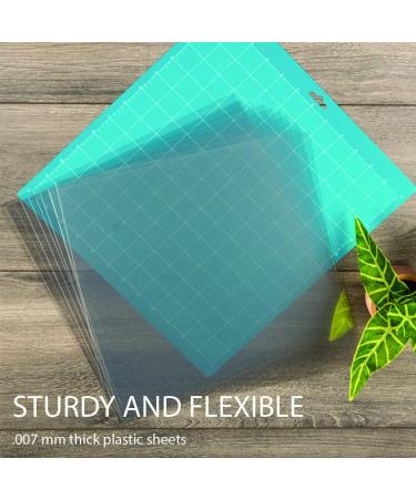 Samsill 50 Pack 12x12 .007 Clear Craft Plastic Sheets for Cricut Stencils & Crafts - Buy Online on GoSupps.com