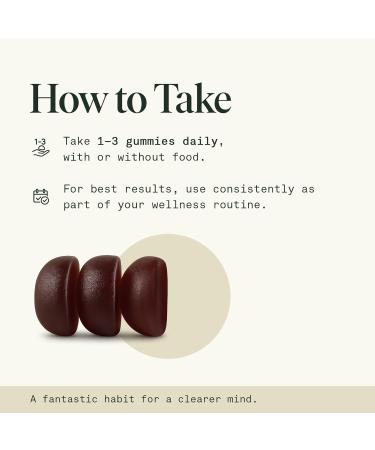 Organic Mushroom Gummies for Focus & Energy Memory Gummies Lions Mane Gummies with Ashwagandha & Choline Focus Gummies for Adults - Vegan Sweet & Sour Flavor | 60 Gummies 1 Month Supply - Buy Online on GoSupps.com