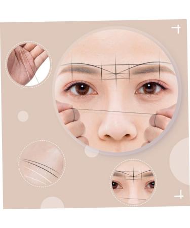 SOESFOUFU Eyebrow Drawing Ruler 2pcs Eyebrow Positioning Line Makeup Tools Eyebrow Wire Ruler Ink Eyebrow Mapping Ruler - Buy Online on GoSupps.com
