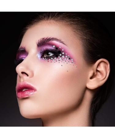 Amacoam 4025-Piece Hot Fix Rhinestones Set - Clear Round Crystal Gemstones with Tweezers & Picking Pen for DIY Nails Clothing & Shoes - 6 Sizes Available - Buy Online on GoSupps.com