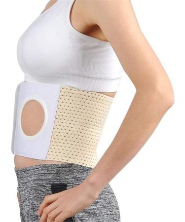 Samnuerly Soft Stoma Hernia Belt | Waist Support & Colostomy Band | Medical Belly Band (Sizes M & XL) - International Shipping - Buy Online on GoSupps.com
