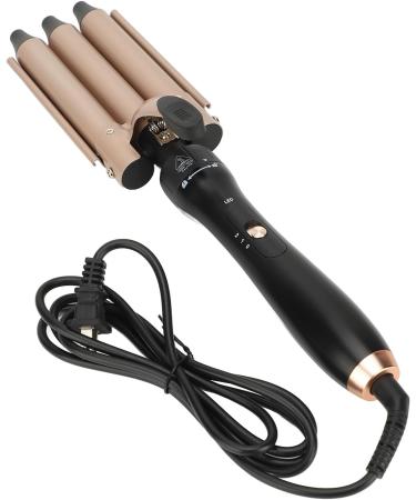 5 in 1 Curling Wand Set Interchangeable Barrel Heat Protective Glove Instant Heat Up Curling Iron Rose Gold - Buy Online on GoSupps.com