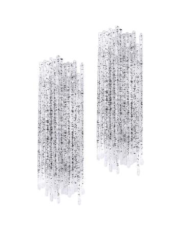 Beaupretty 200pcs Eyelash Cleansing Stick Makeup Tool Clean Mascara Eyelash Mascara Supplies Plastic Disposable Black