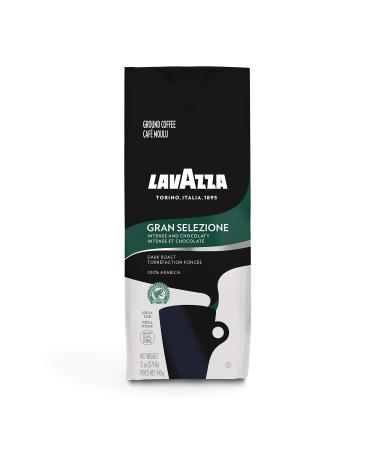 Lavazza Gran Selezione Ground Coffee Blend, Dark Roast, 12 oz Gran Selezione 12 Ounce (Pack of 1)