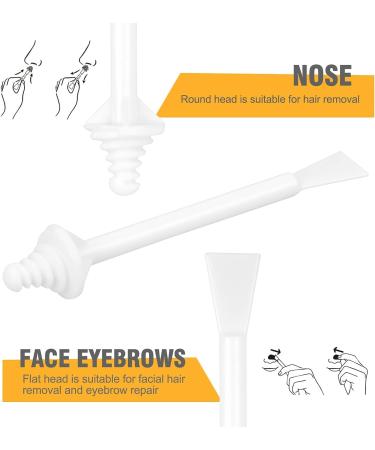 50-Pack Nose Wax Stick Applicators - Disposable Nasal Hair Removal for Men & Women | Plastic Nose Wax Applicators - Buy Online on GoSupps.com