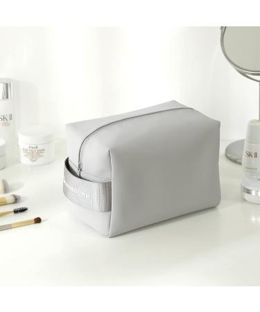 Buy Dizdvizd Small Cosmetic Bag - Gray Travel Makeup & Wash Bag Organizer for Women & Children - Buy Online on GoSupps.com