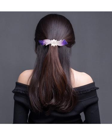 Xiuyer 12PCS Automatic Hair Clips - Elegant Tortoise Rectangle Hairpins for Women | Multicolored French Hair Clamps - Perfect Hair Styling Accessories - Buy Online on GoSupps.com