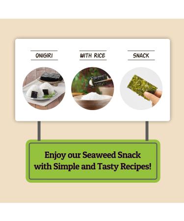 Daechun(Choi's1) Wasabi Seaweed Snacks 20 Pack - Vegan, Keto, Gluten Free - Product of Korea - Buy Online on GoSupps.com